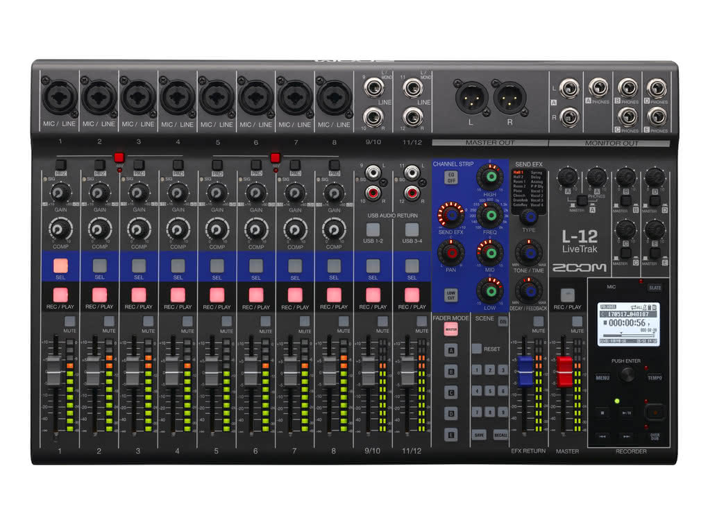 Zoom LiveTrak L-12