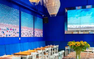 Instalacja systemu nagłośnieniowego w restauracji Mykonos 