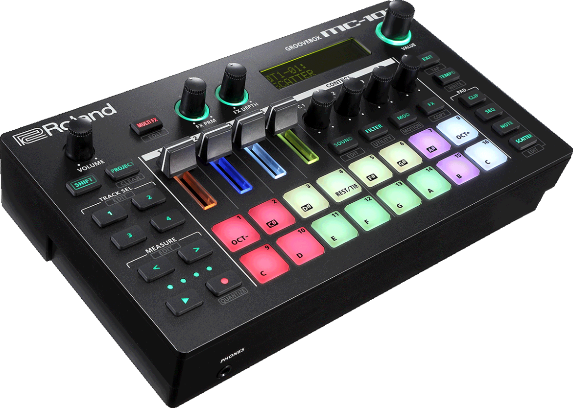 Mobilny producent: MiRack i Roland MC-101