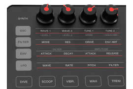 Uno Synth - monofoniczny syntezator analogowy
