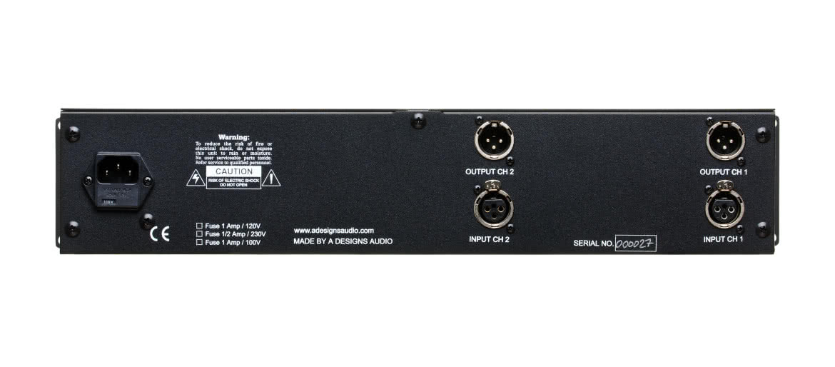 EM-EQ2 - dwukanałowy korektor analogowy