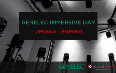 Genelec Immersive Day w Warszawie przełożone! 