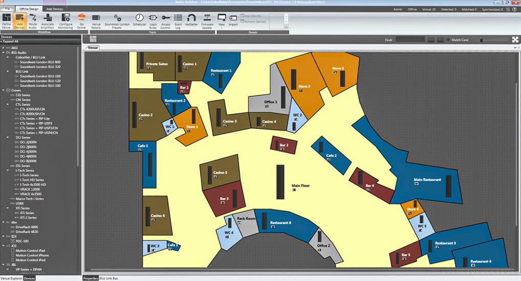 HiQnet Audio Architect 2.45.1