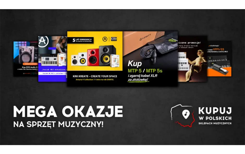 Kupuj lokalnie, zyskuj więcej. Audiotech zachęca do wyboru polskich sklepów muzycznych