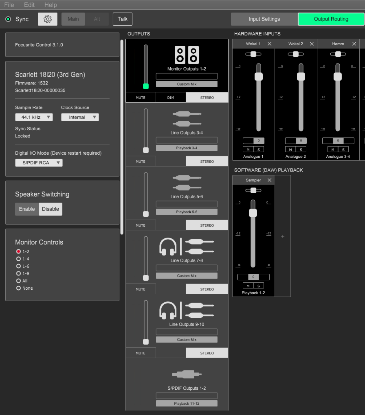 Scarlett 18i20 3rd Generation - interfejs audio/MIDI