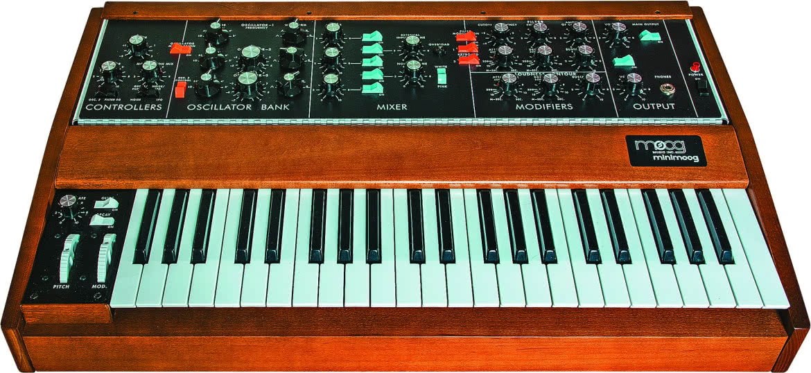 Minimoog Model D - syntezator analogowy