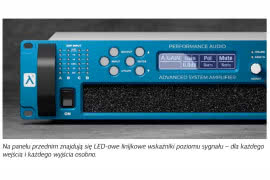 MD4820 - ośmiokanałowy wzmacniacz z zaawansowanym DSP