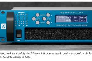 MD4820 - ośmiokanałowy wzmacniacz z zaawansowanym DSP 
