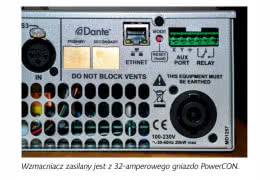 MD4820 - ośmiokanałowy wzmacniacz z zaawansowanym DSP