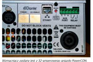 MD4820 - ośmiokanałowy wzmacniacz z zaawansowanym DSP 