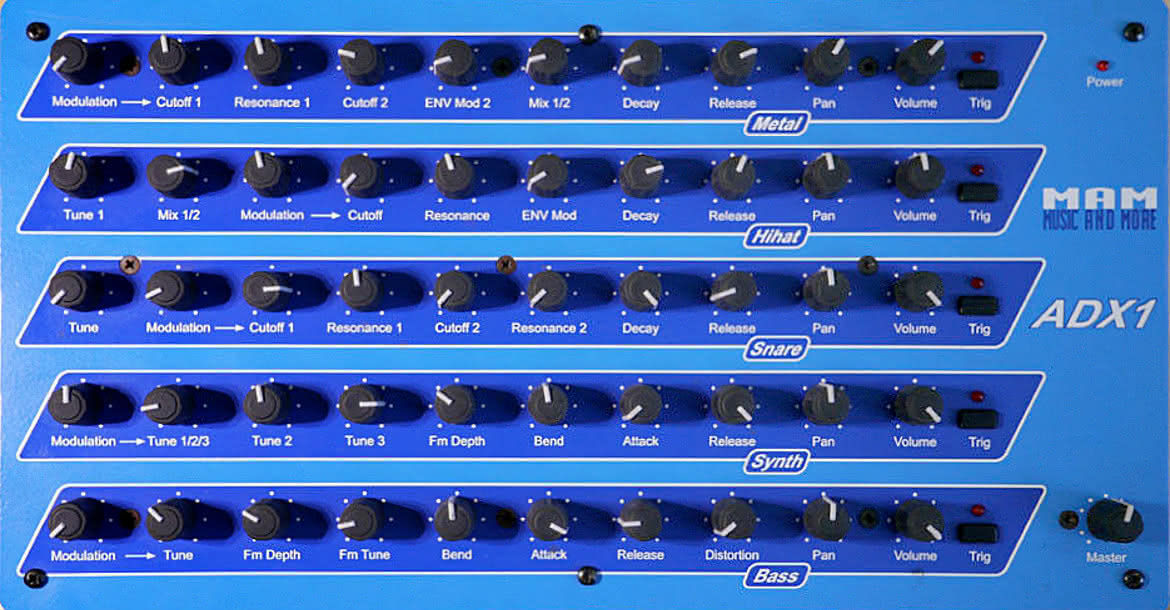 ADX-1 - analogowy moduł perkusyjny