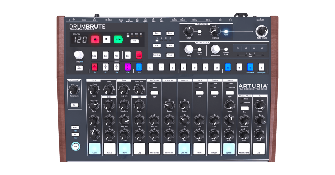 ADX-1 - analogowy moduł perkusyjny