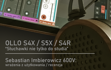 OLLO S4X/S5X/S4R - słuchawki nie tylko do studia 
