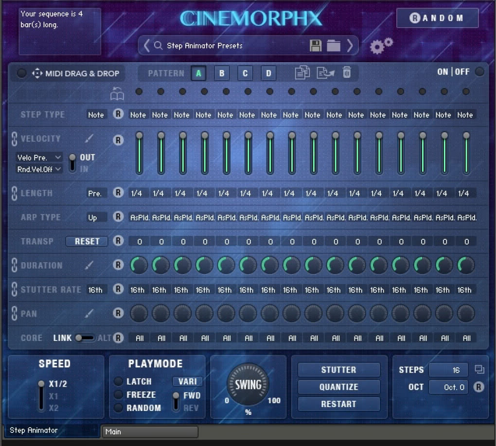 Sample Logic Cinemorphx