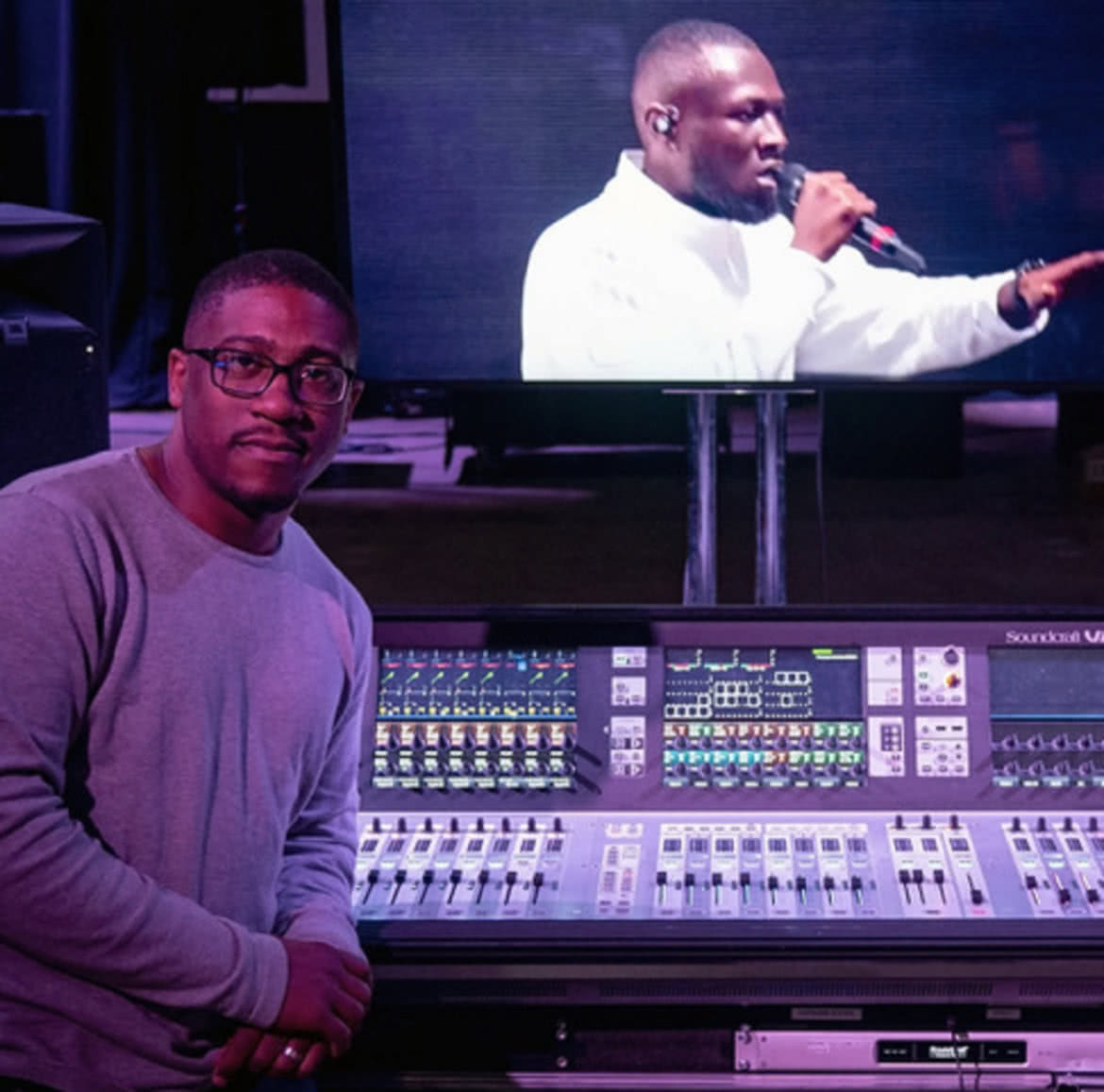 Stormzy korzysta z Soundcraft Ui24R