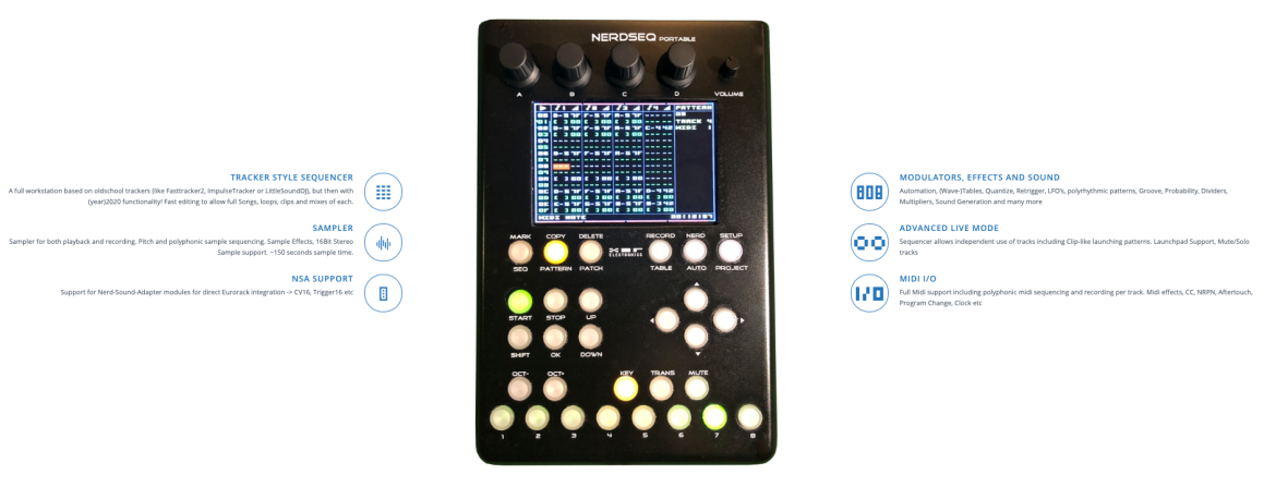 Przenośny tracker NerdSEQ Portable