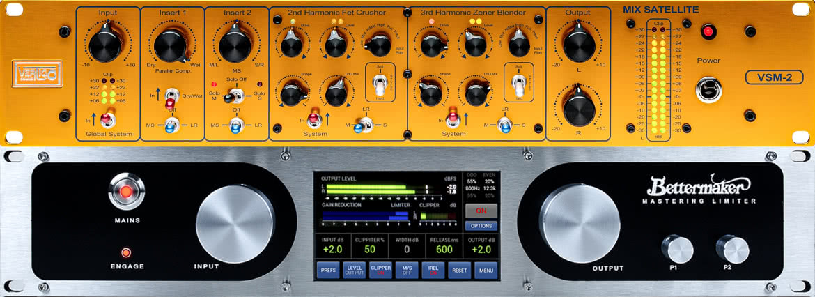 Mastering Limiter - analogowy procesor masteringowy