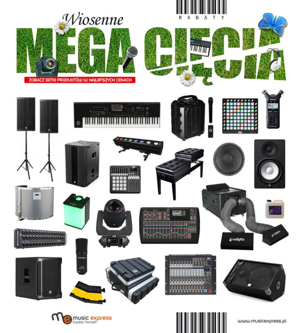 Wiosenne Mega Cięcia w Music Express!