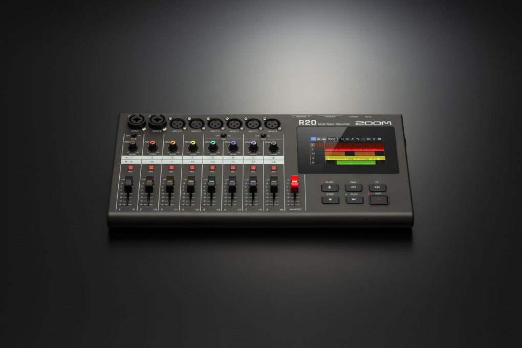 Zoom R20 - nowy 16-ścieżkowy przenośny rejestrator