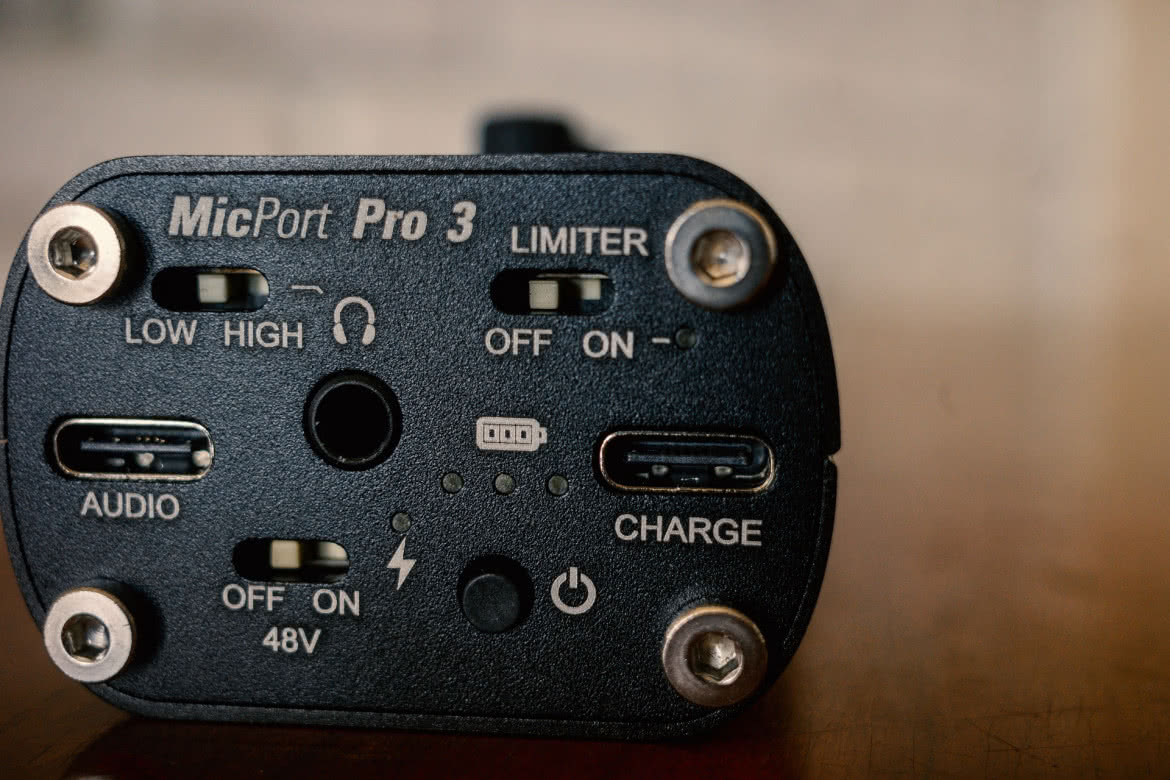 MicPort Pro Gen 3 - interfejs audio