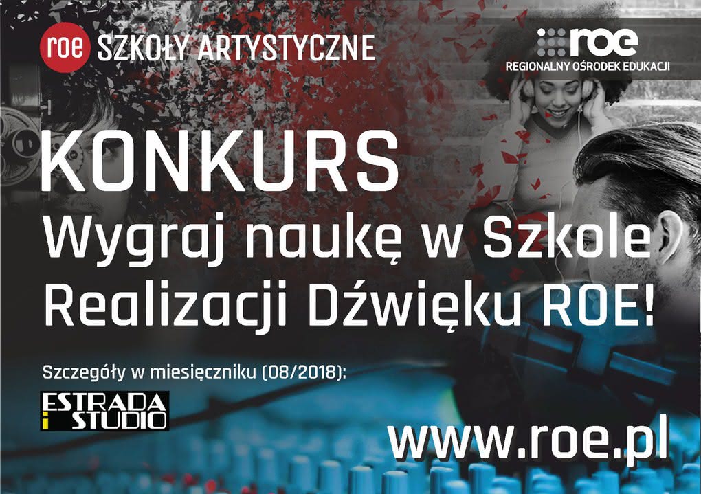 Wygraj naukę w Szkole Realizacji Dźwięku ROE!