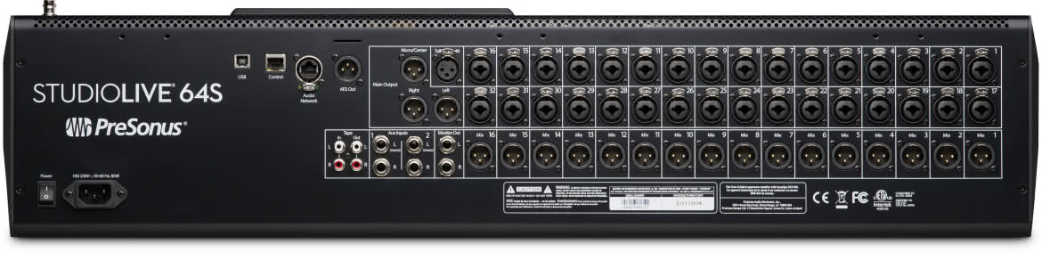 Studio Live III 64S - system AVB