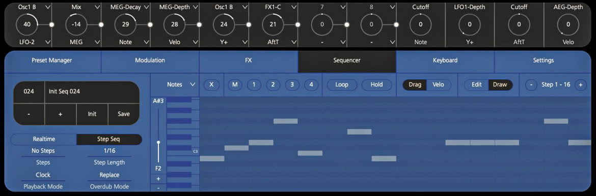 Cobalt 8M - syntezator polifoniczny