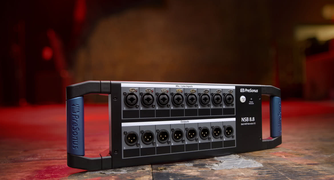 Studio Live III 64S - system AVB