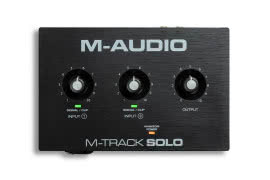 M-Audio ogłasza nowe interfejsy audio - M-Track Solo i M-Track Duo