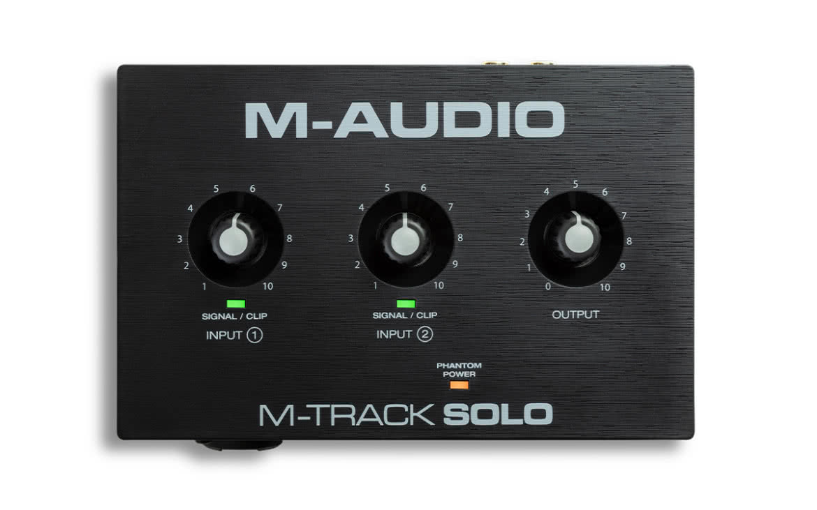 M-Audio ogłasza nowe interfejsy audio - M-Track Solo i M-Track Duo