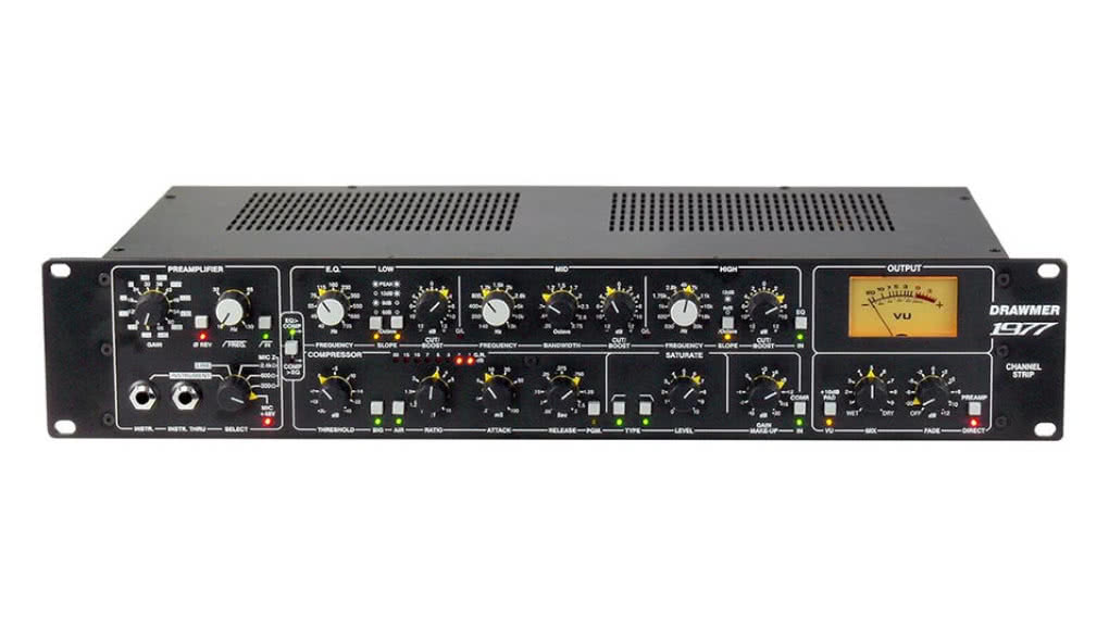 Channel Strip inspirowanym stylem vintage z 1977 r. z nowoczesnym zestawem funkcji