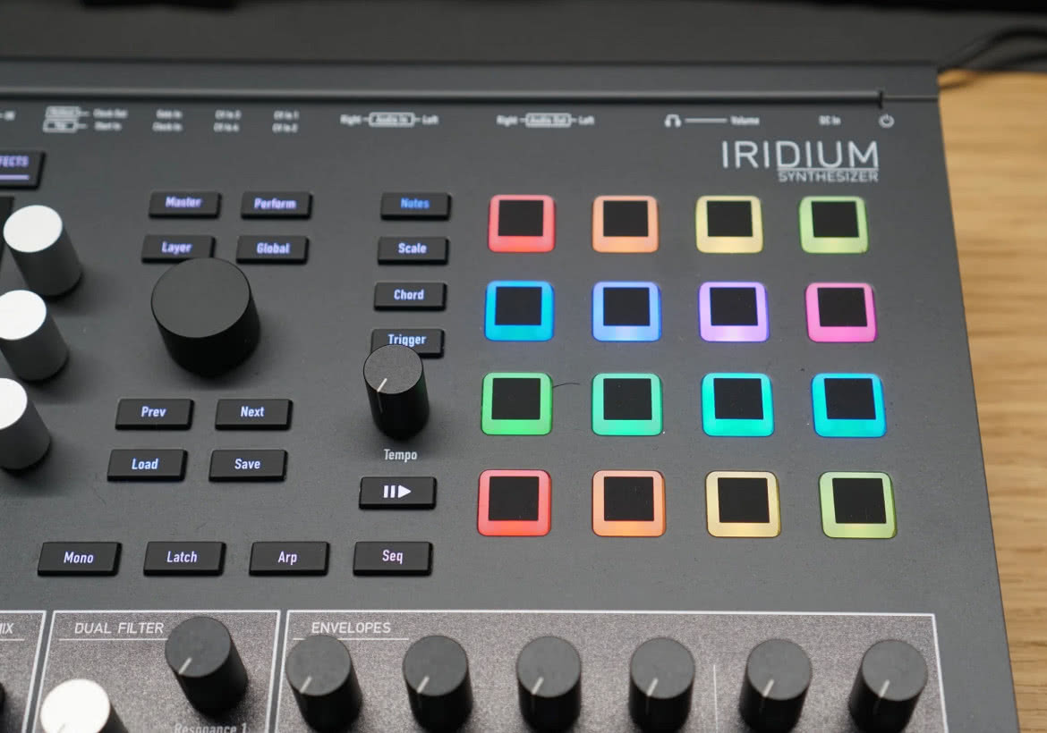 Iridium - syntezator