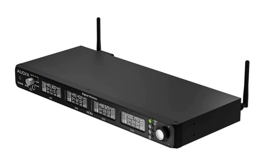 Audix NCR2 i NCR4 – dwa i cztery kanały z Dante w systemie Novacore