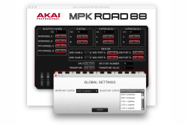 MPK Road 88 - klawiatura sterująca z interfejsem audio