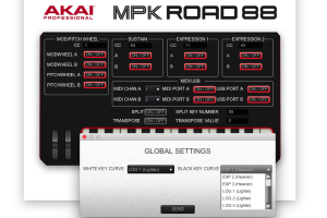 MPK Road 88 - klawiatura sterująca z interfejsem audio