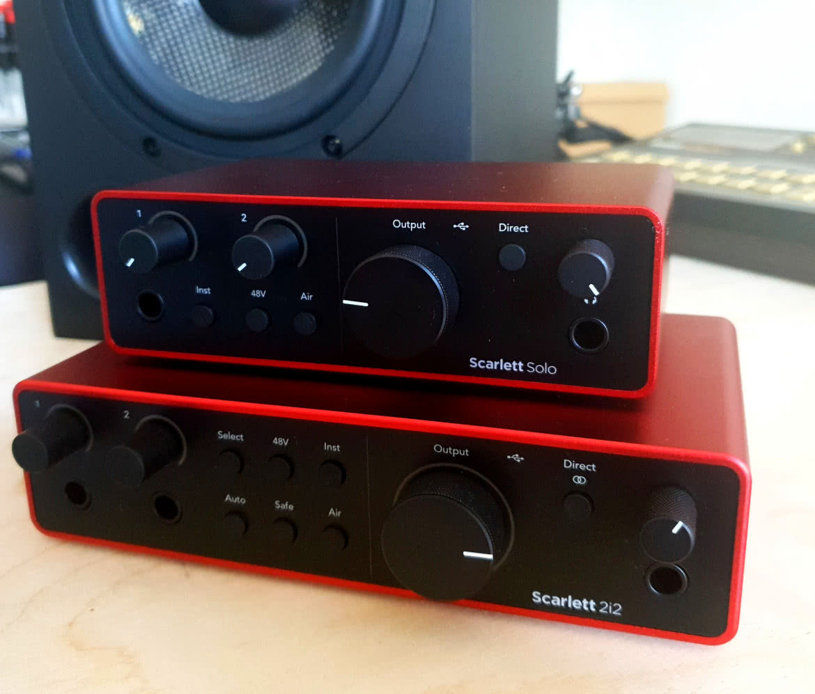 Scarlett Solo & 2i2 4th Gen - interfejs USB