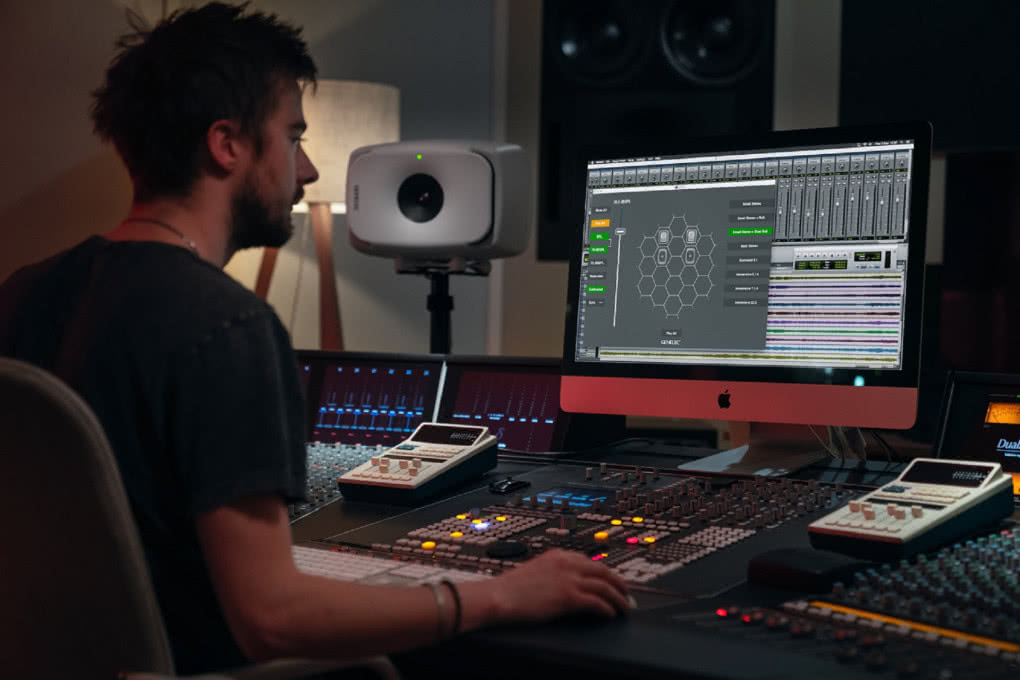 Genelec przedstawia funkcje systemu GLM 4