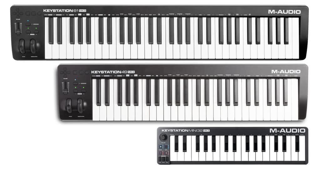 Keystation Mk3 - nowa seria "parapetów" od M-Audio