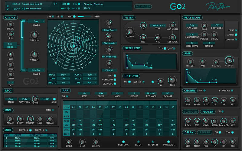 Go2 - syntezator wirtualny