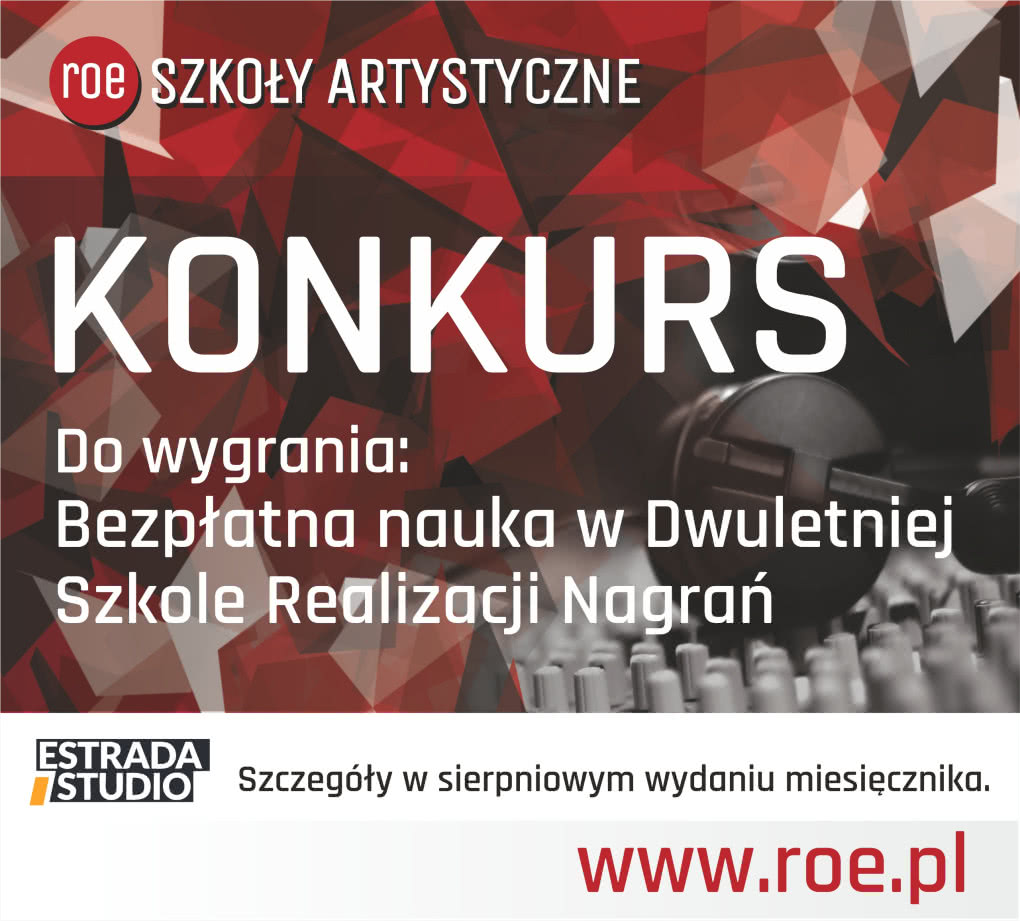 Konkurs dwuletniej Szkoły Realizacji Nagrań 