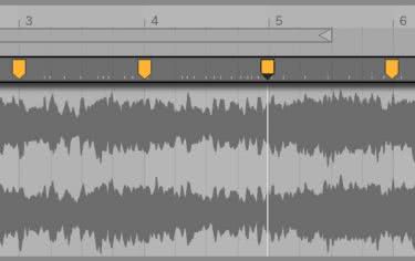 Warping audio w Ableton Live 