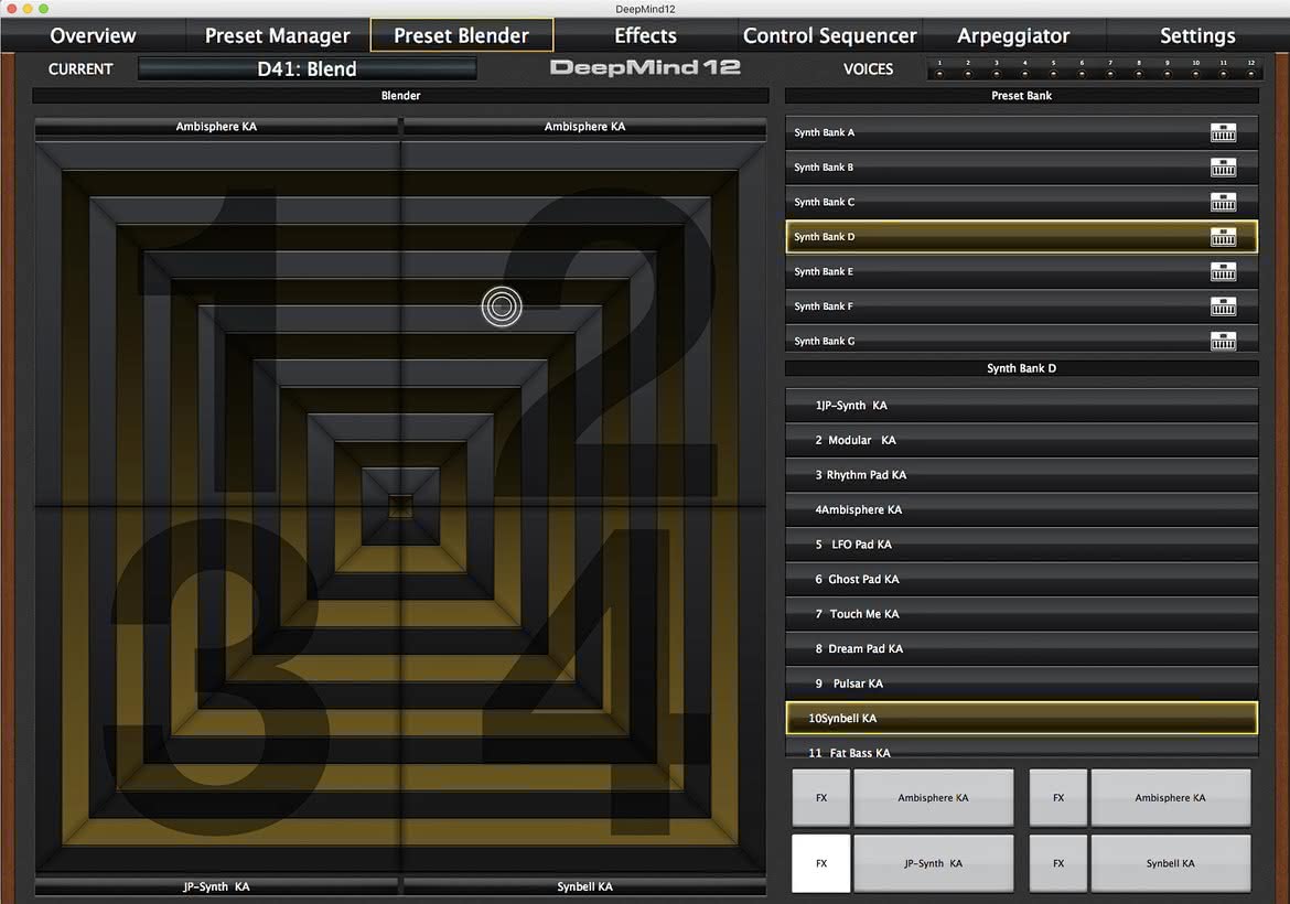 DeepMind 12 - syntezator hybrydowy