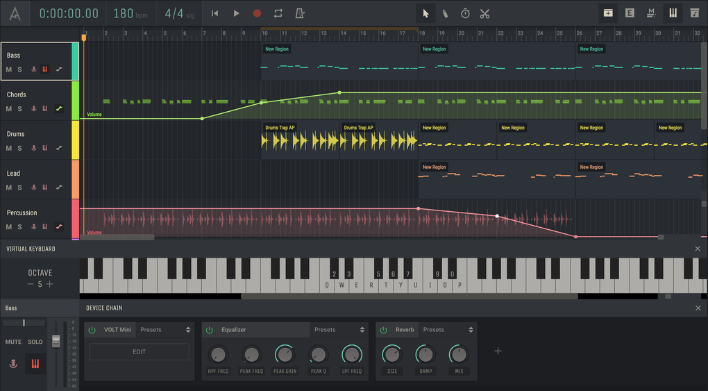 Nowy DAW online - Amped Studio 2.0