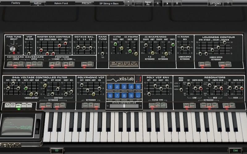 PolyM - wirtualny syntezator