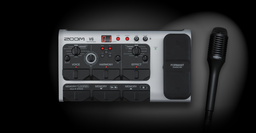 Zoom w służbie wokalistów - V6 Vocal Processor