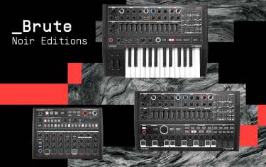 Arturia Brute Noir Edition – syntezatory w mrocznej wersji 