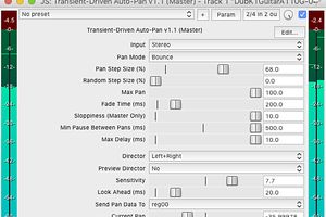 Rea i JS. Transient-Driven Auto-Pan