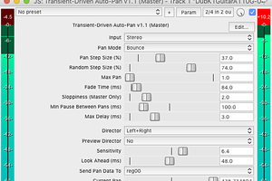 Rea i JS. Transient-Driven Auto-Pan