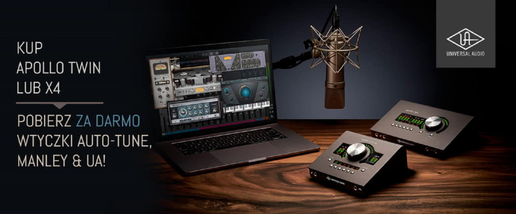 Promocja interfejsów Apollo z Universal Audio
