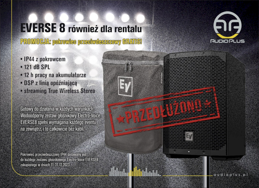 EVERSE8 gotowy do działania w każdych warunkach - PROMOCJA